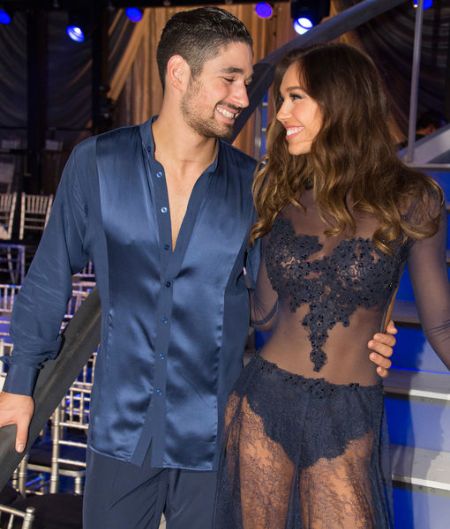 Alexis Ren partnered with Alan Bersten on 27th season of Dancing with the Stars.